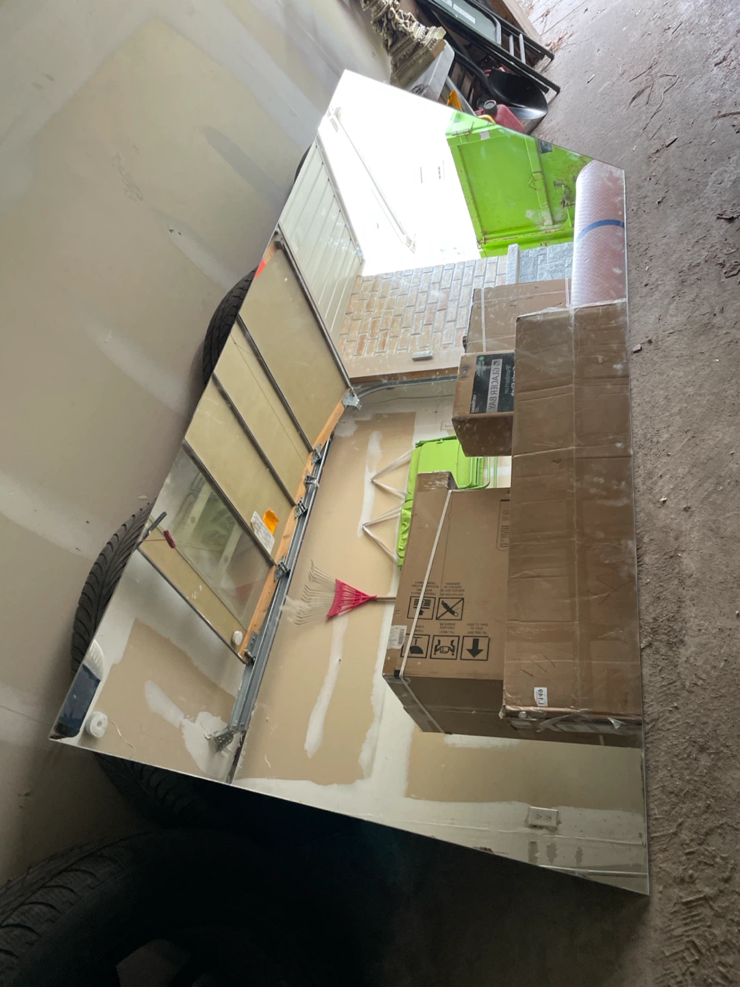 Large Rectangular Wall Mirror