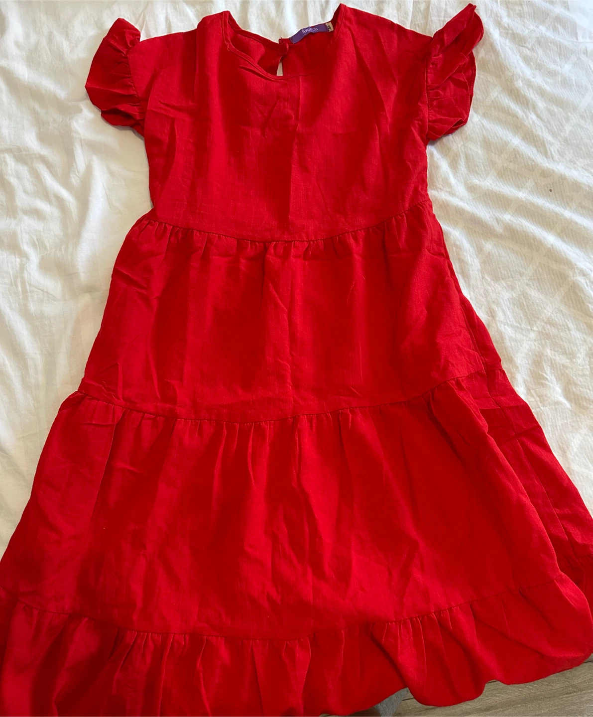 Red summer Dress