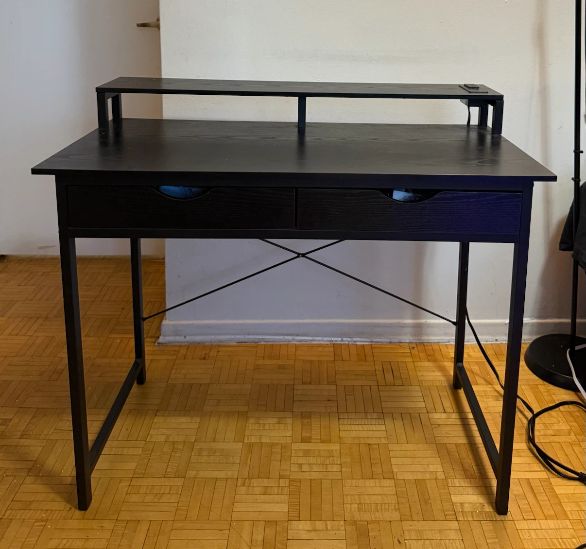 Modern Computer Desk with Drawers - photo 2
