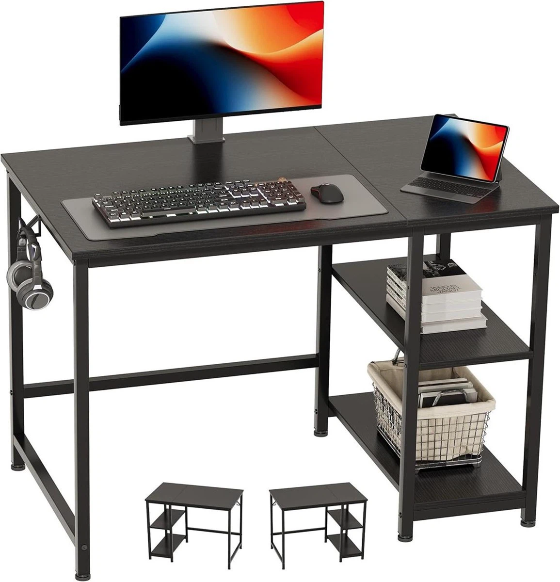 JOISCOPE Computer Desk with Shelves