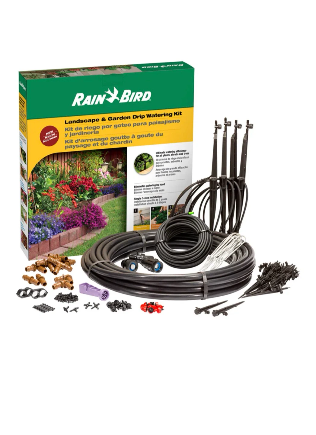 RAIN BIRD Landscape & Garden Drip Watering Kit - photo 2