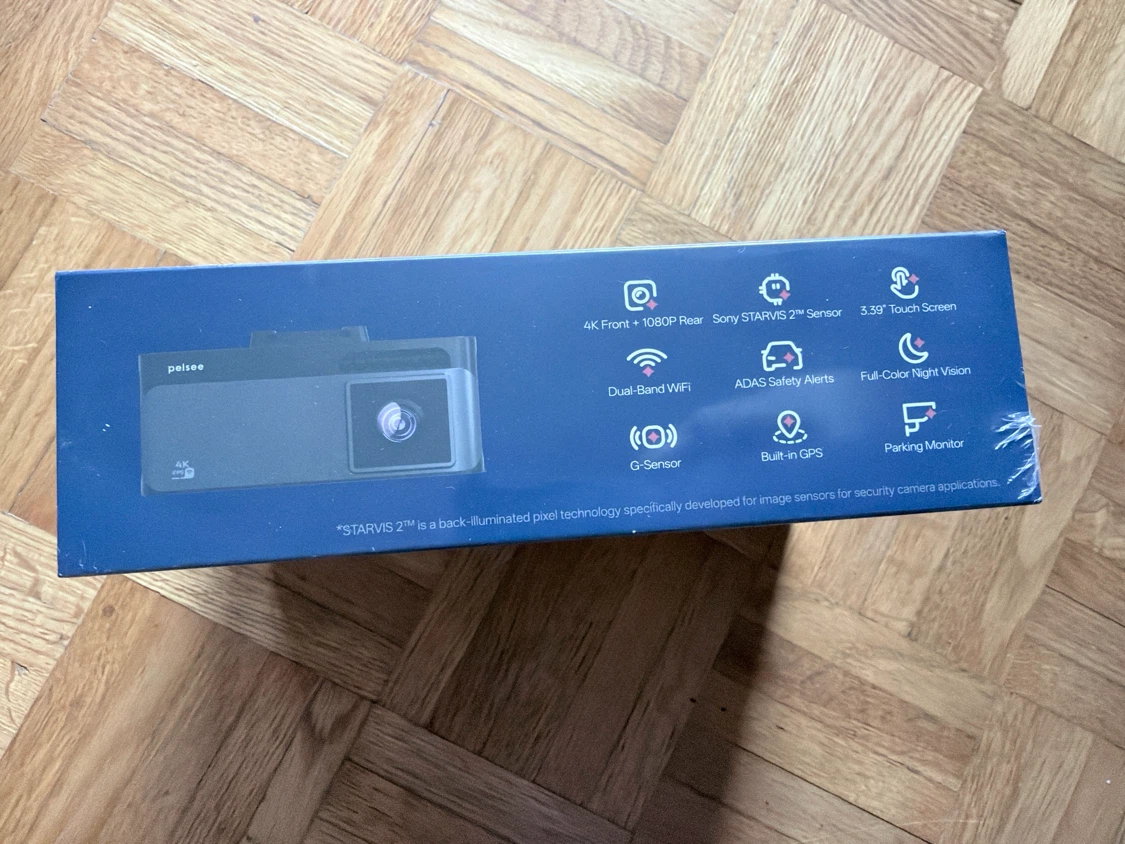 Pelse S3 Touch Smart WiFi Dash Cam - photo 3