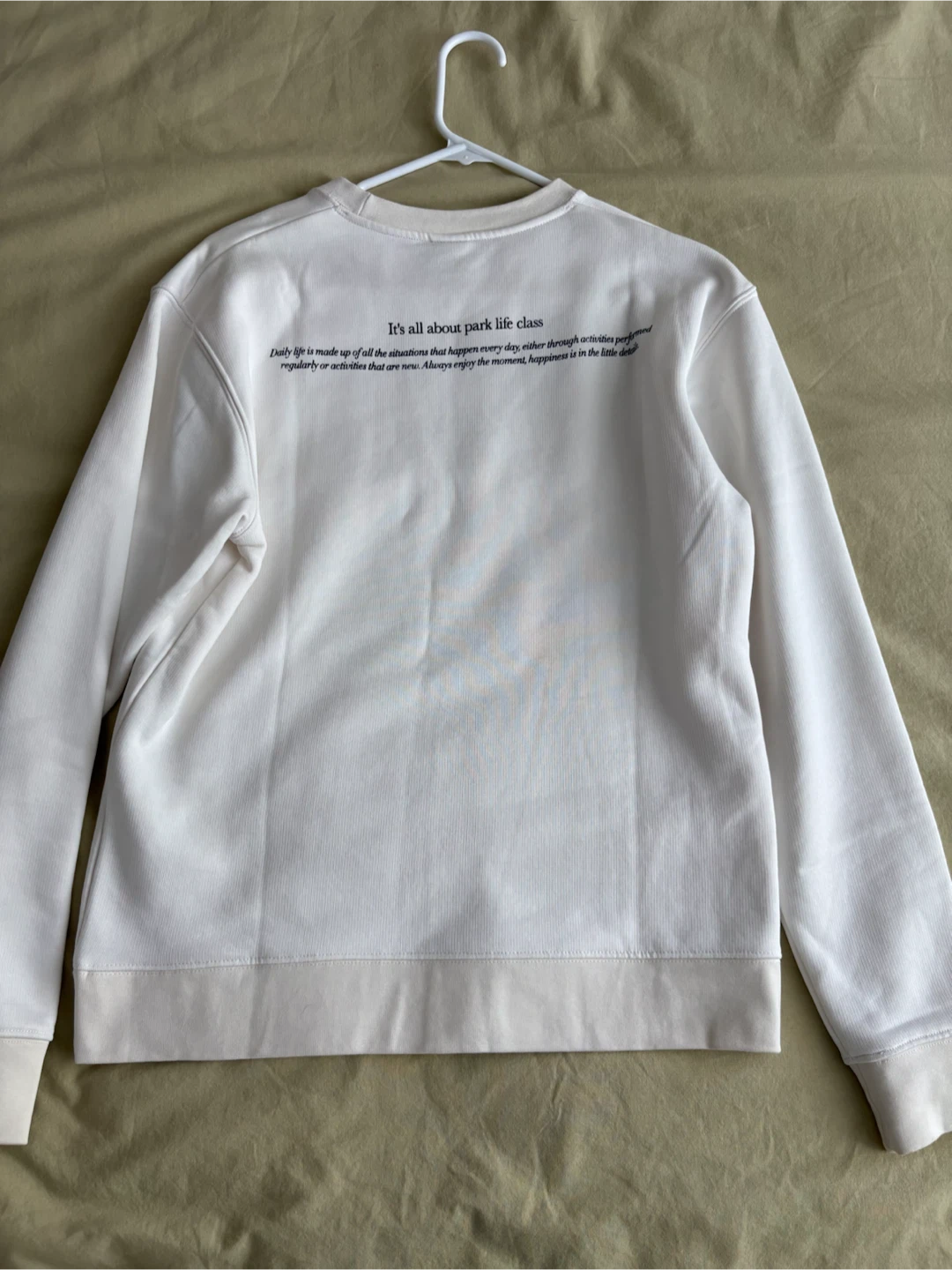 Zara White Sweatshirt - photo 2