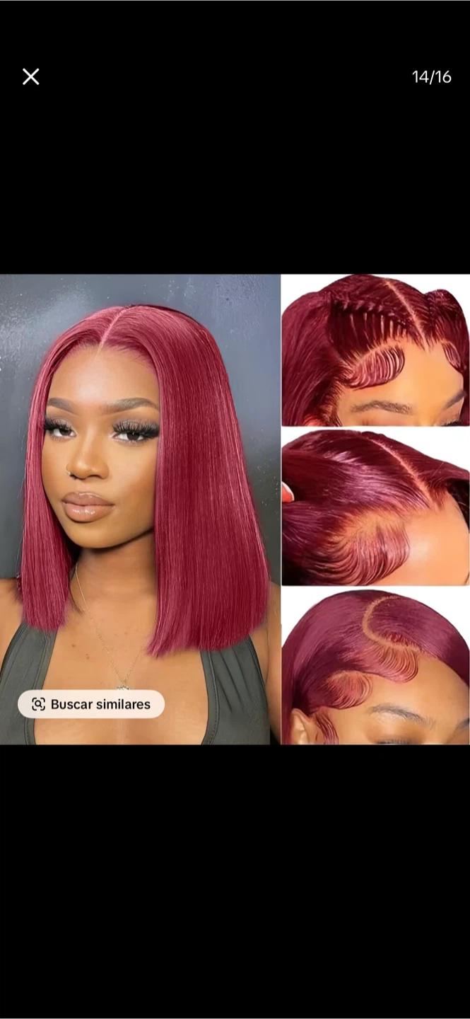 Bob Wig - Deep Wave Curly Lace Front - photo 3