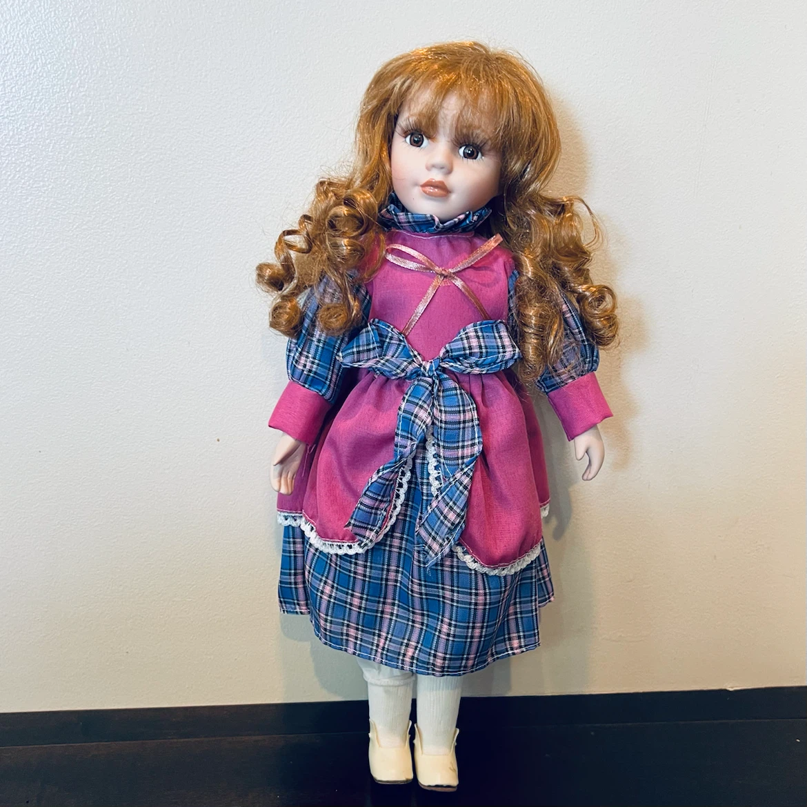 Vintage Porcelain 16” Doll