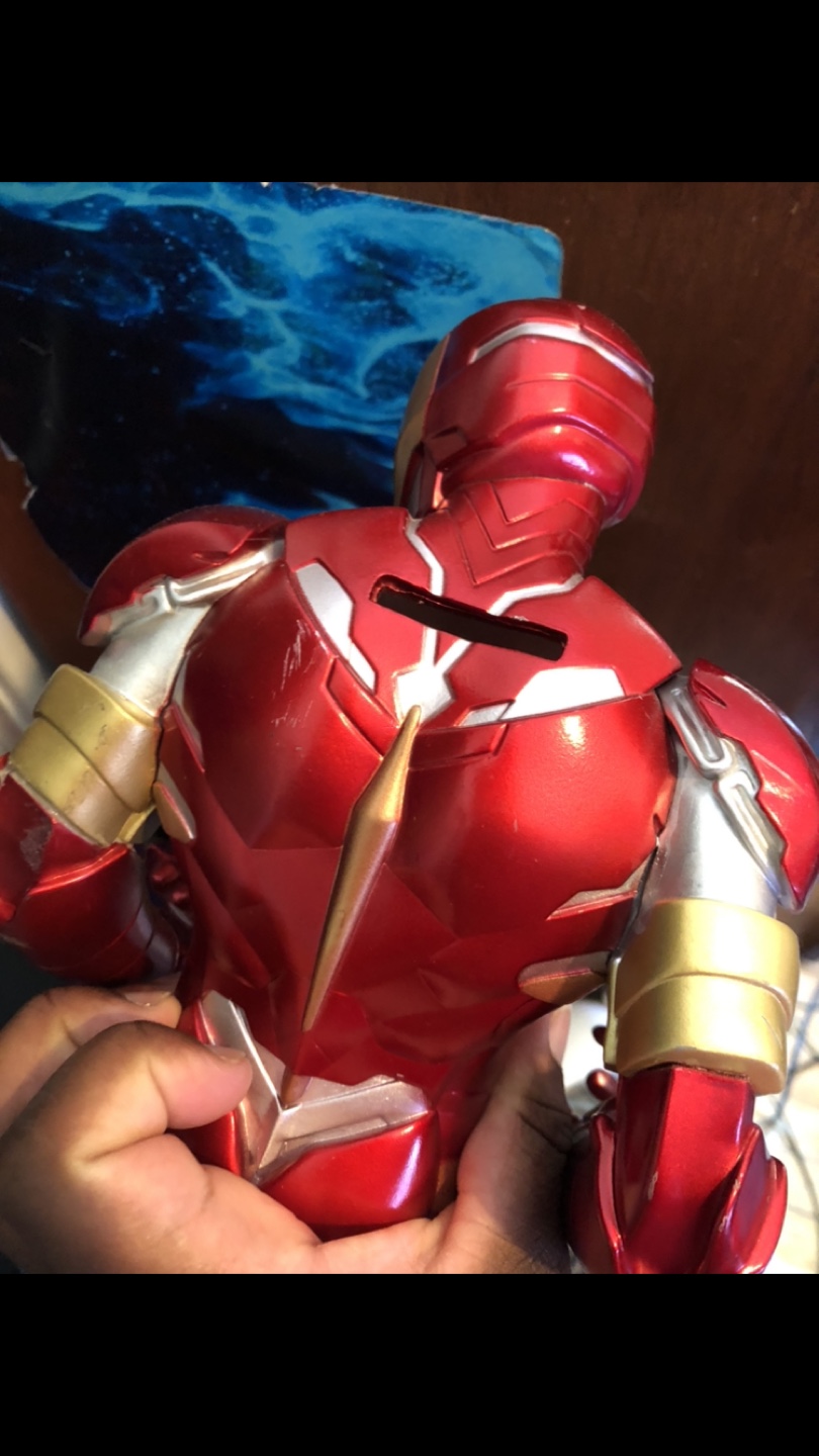Iron Man Bust Coin Bank - photo 2