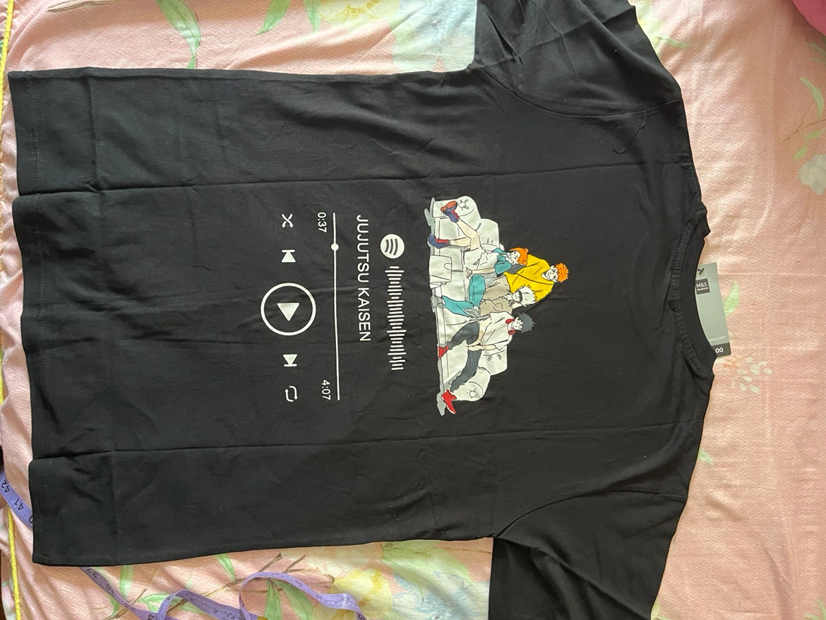 Black Jujutsu Kaisen T-Shirt - photo 3
