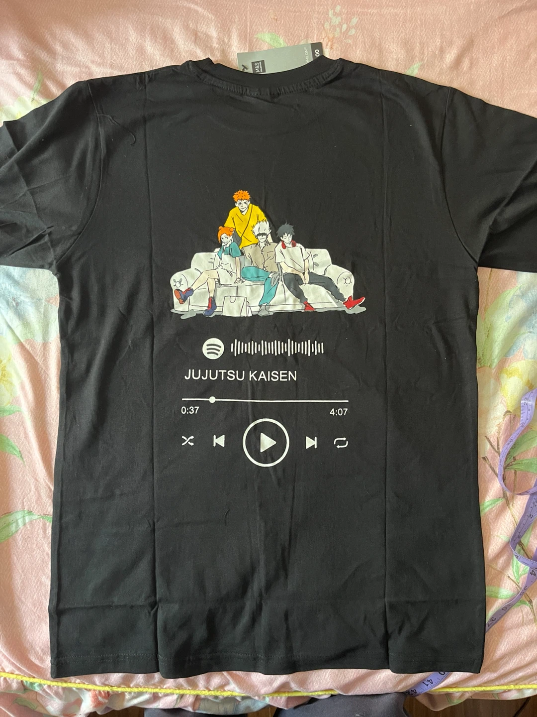 Black Jujutsu Kaisen T-Shirt - photo 4