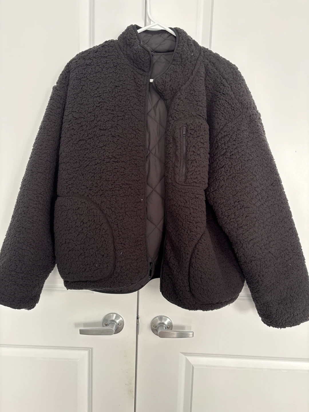 Brown Fleece Jacket
