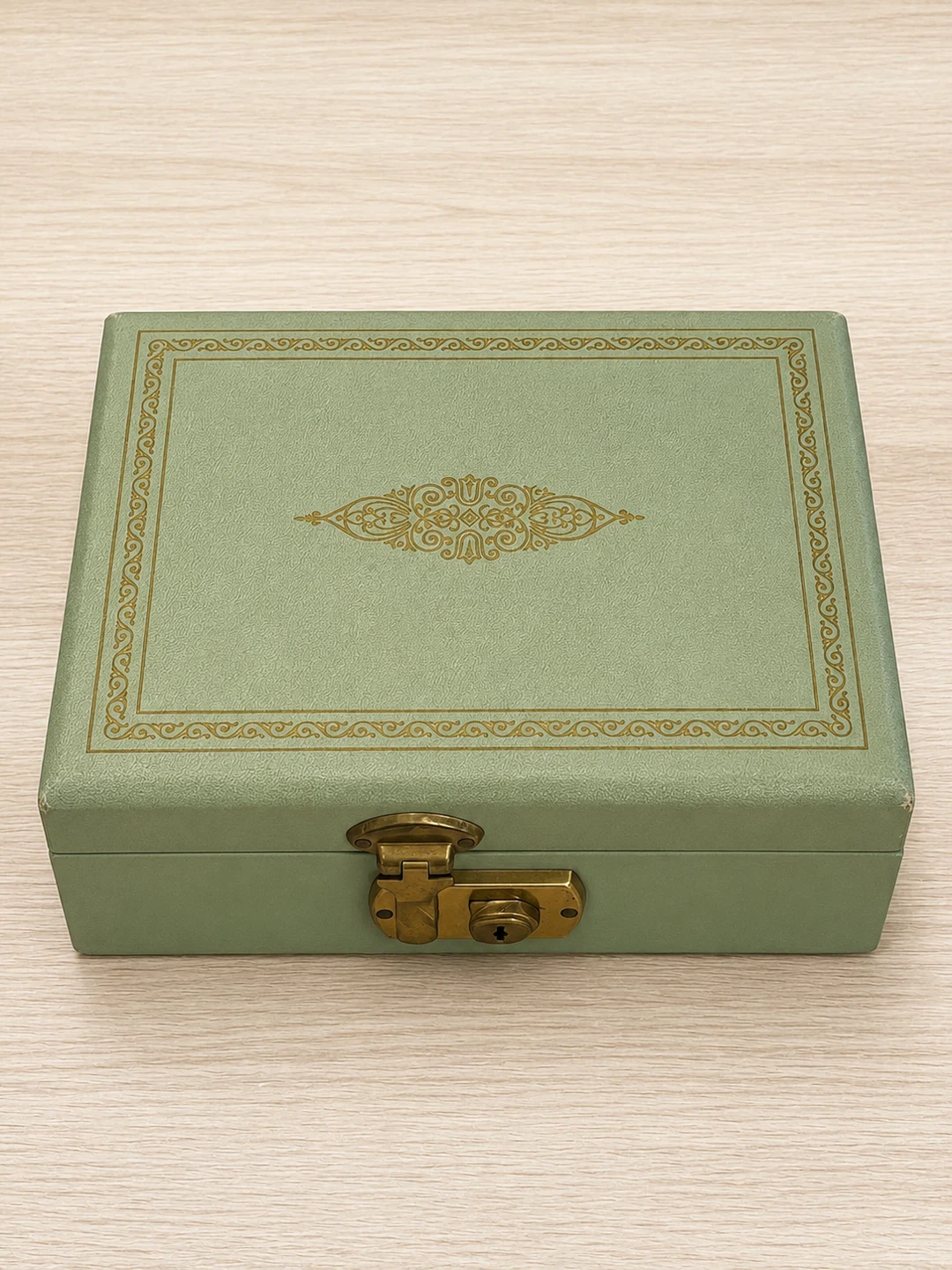 Vintage Jewellery Box with Lock
