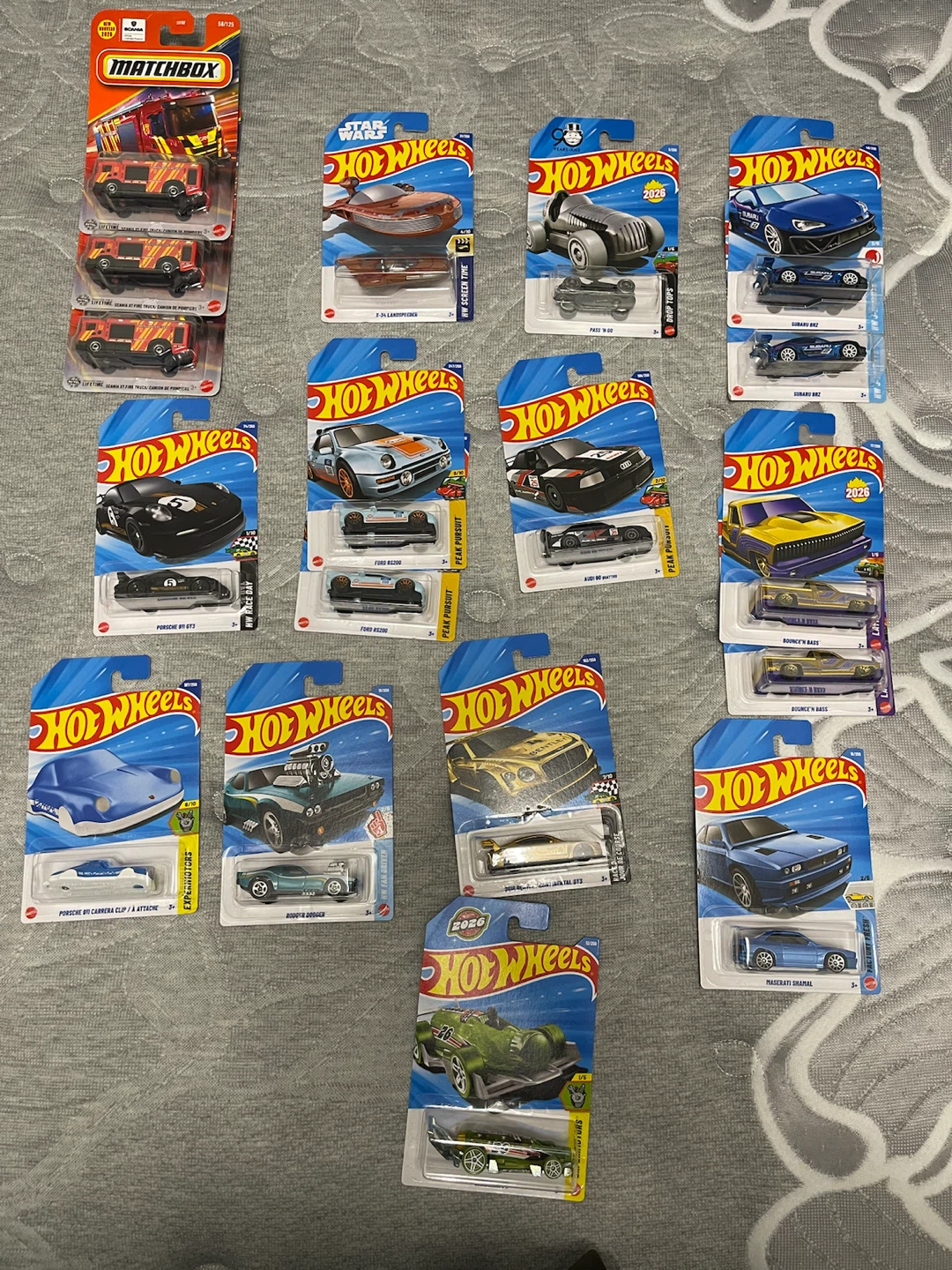 Hot Wheels and Matchbox Toy Cars