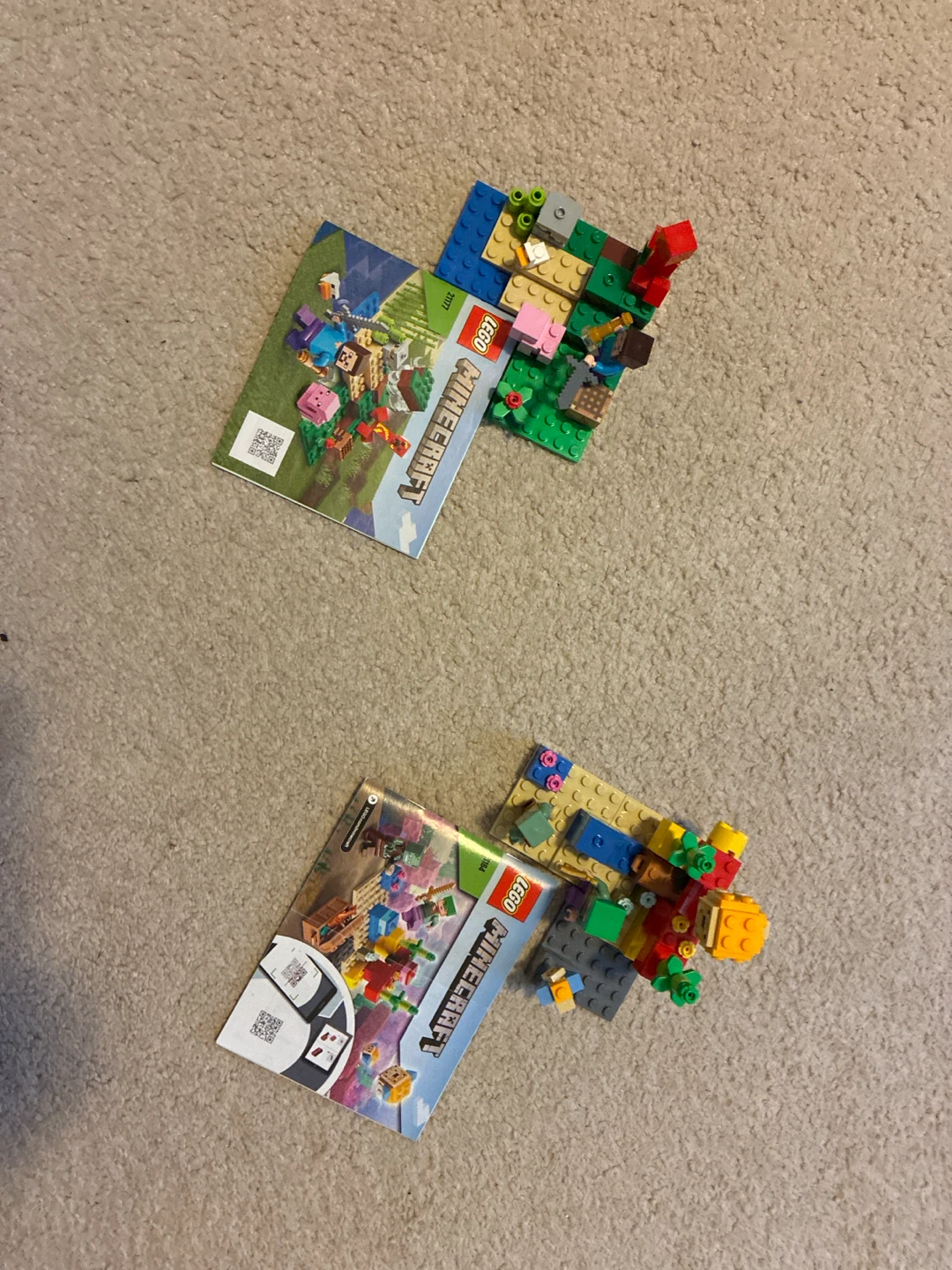 LEGO Minecraft sets