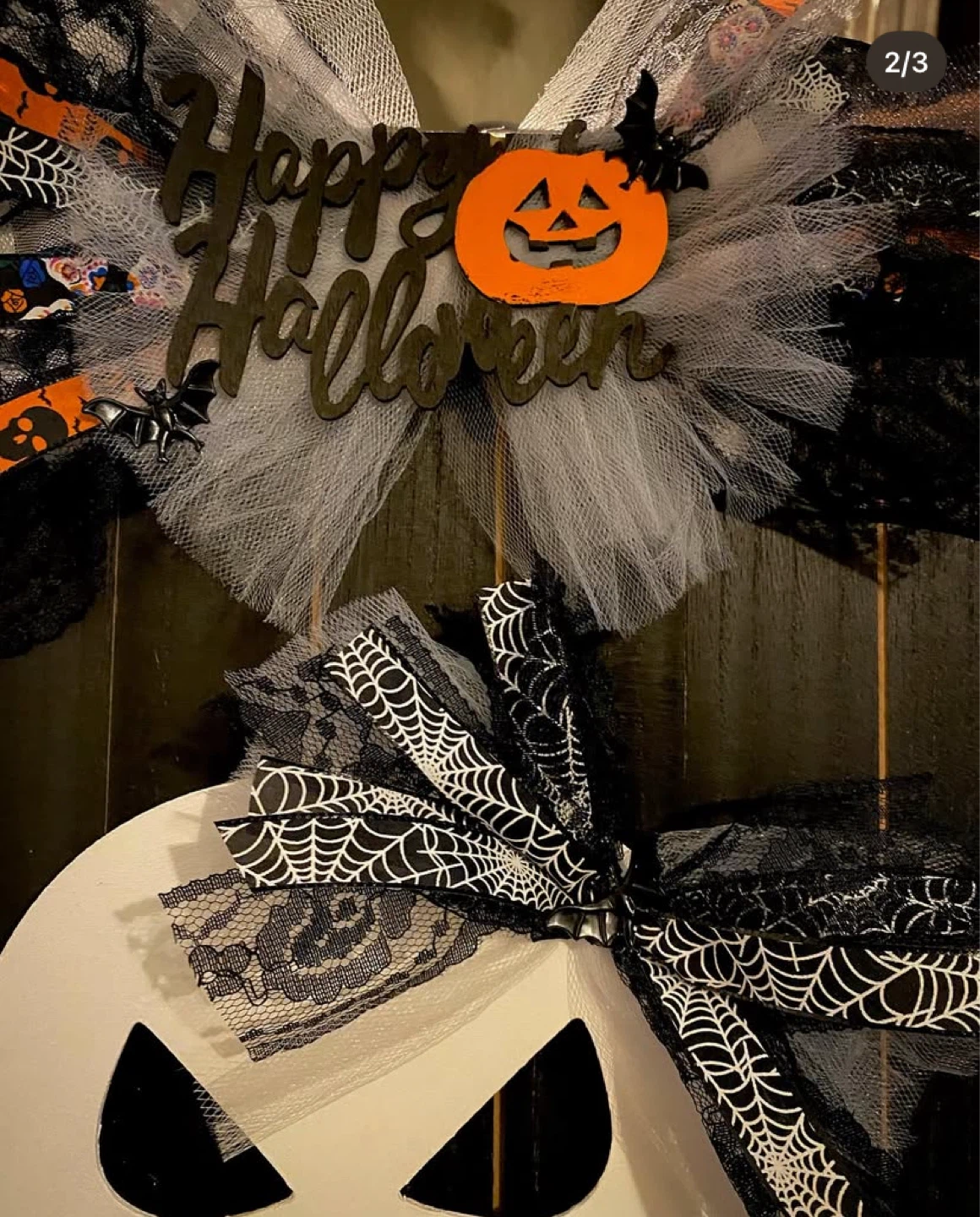 Halloween Ghost Wooden Sign Decoration - photo 2