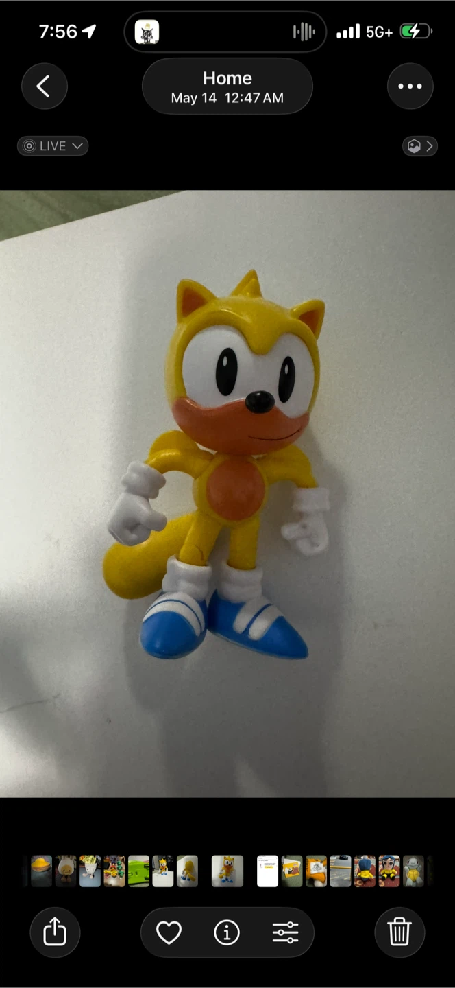 Sonic The Hedgehog Ray the Flying Squirrel Toy Figure