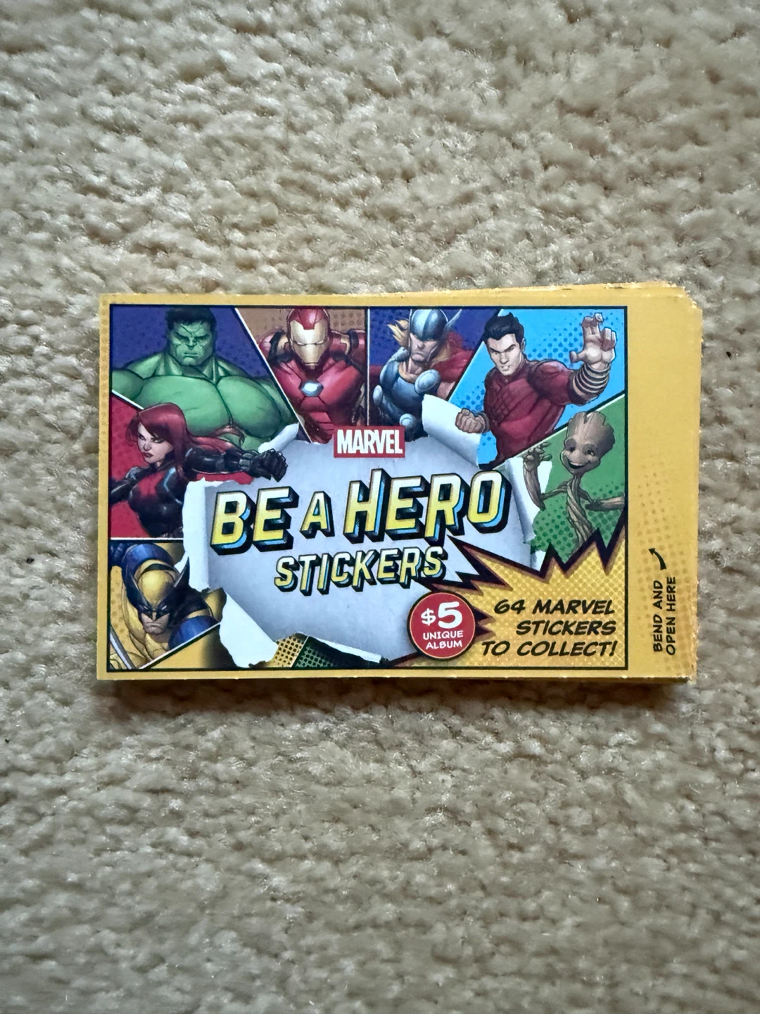 Marvel Be A Hero Stickers - 64 Stickers to Collect - photo 3