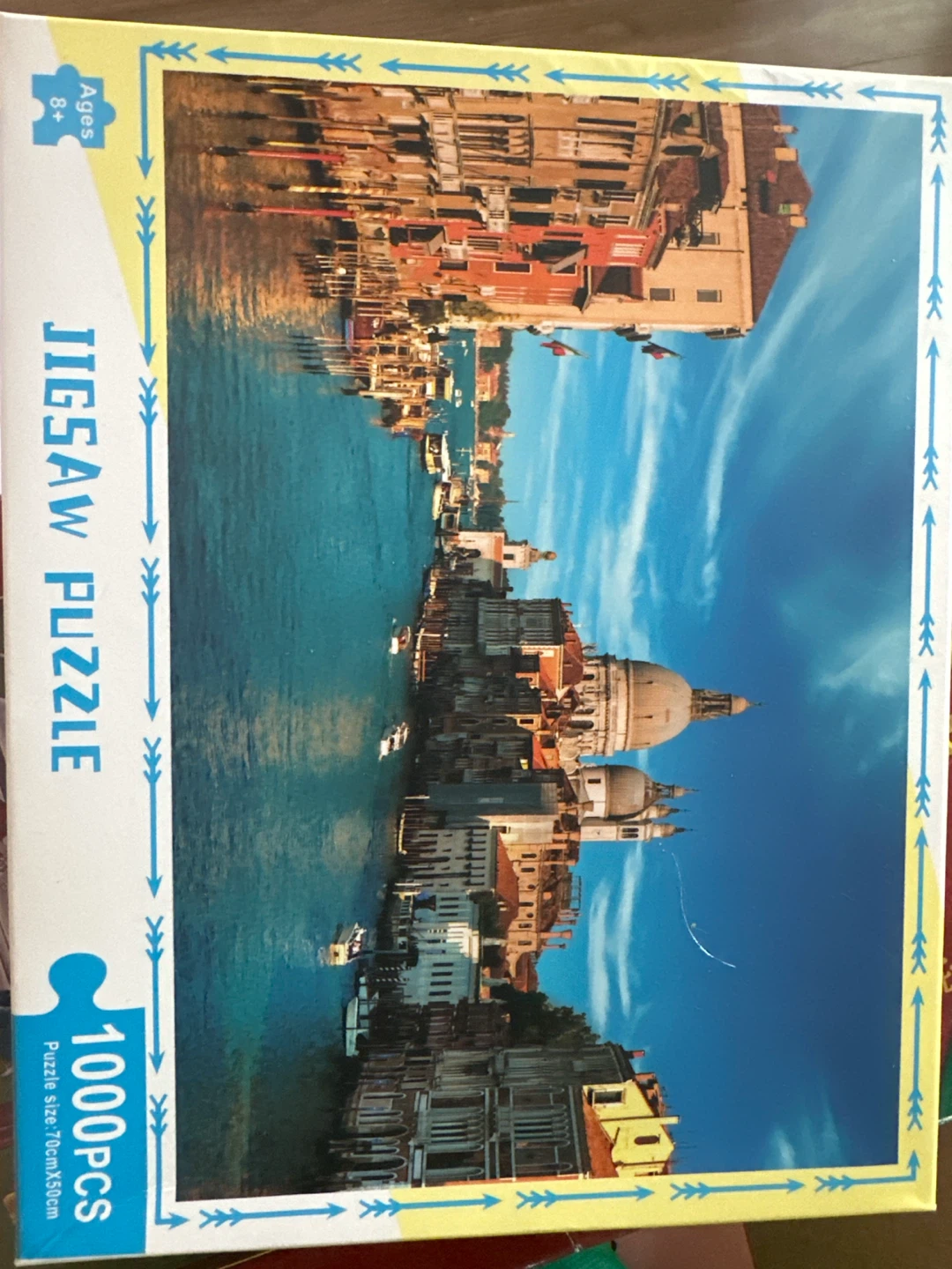 1000 Piece Jigsaw Puzzle - Venice Canal Scene