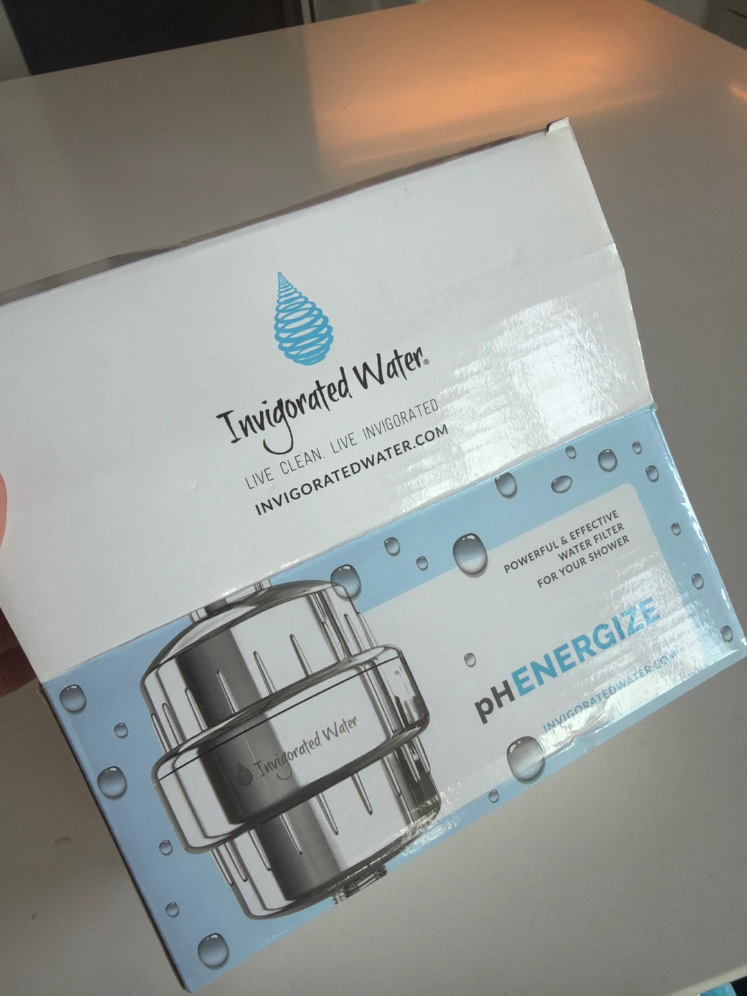 Invigorated Water pHENGERGIZE Shower Water Filter