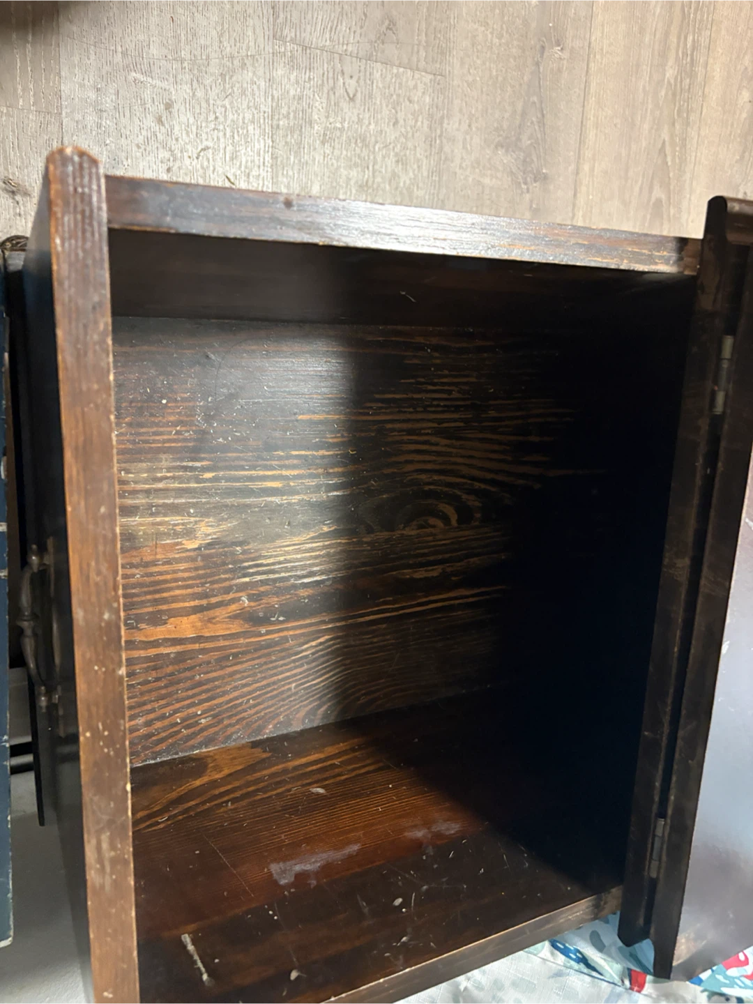Vintage Wooden Storage Chest - photo 2