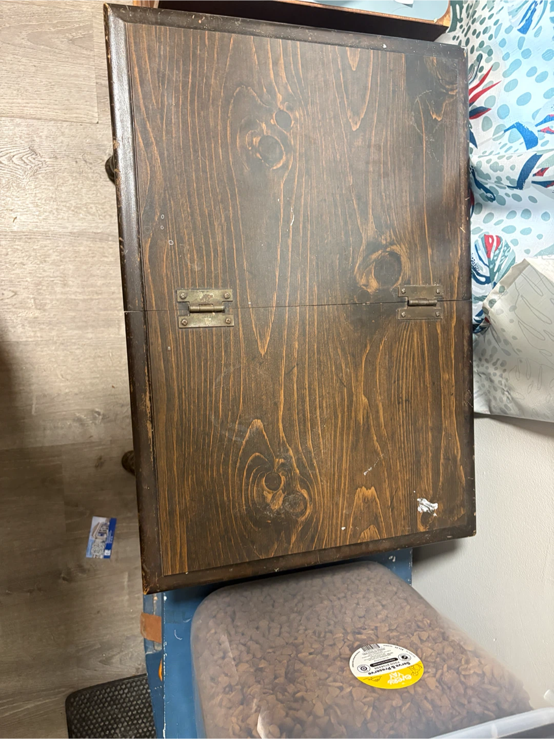 Vintage Wooden Storage Chest - photo 3