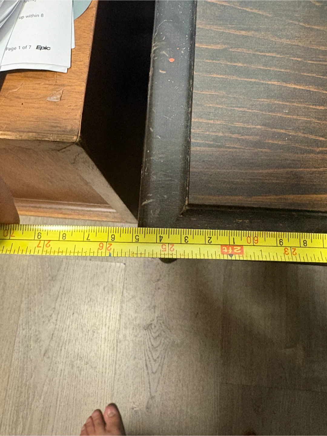 Vintage Wooden Storage Chest - photo 5