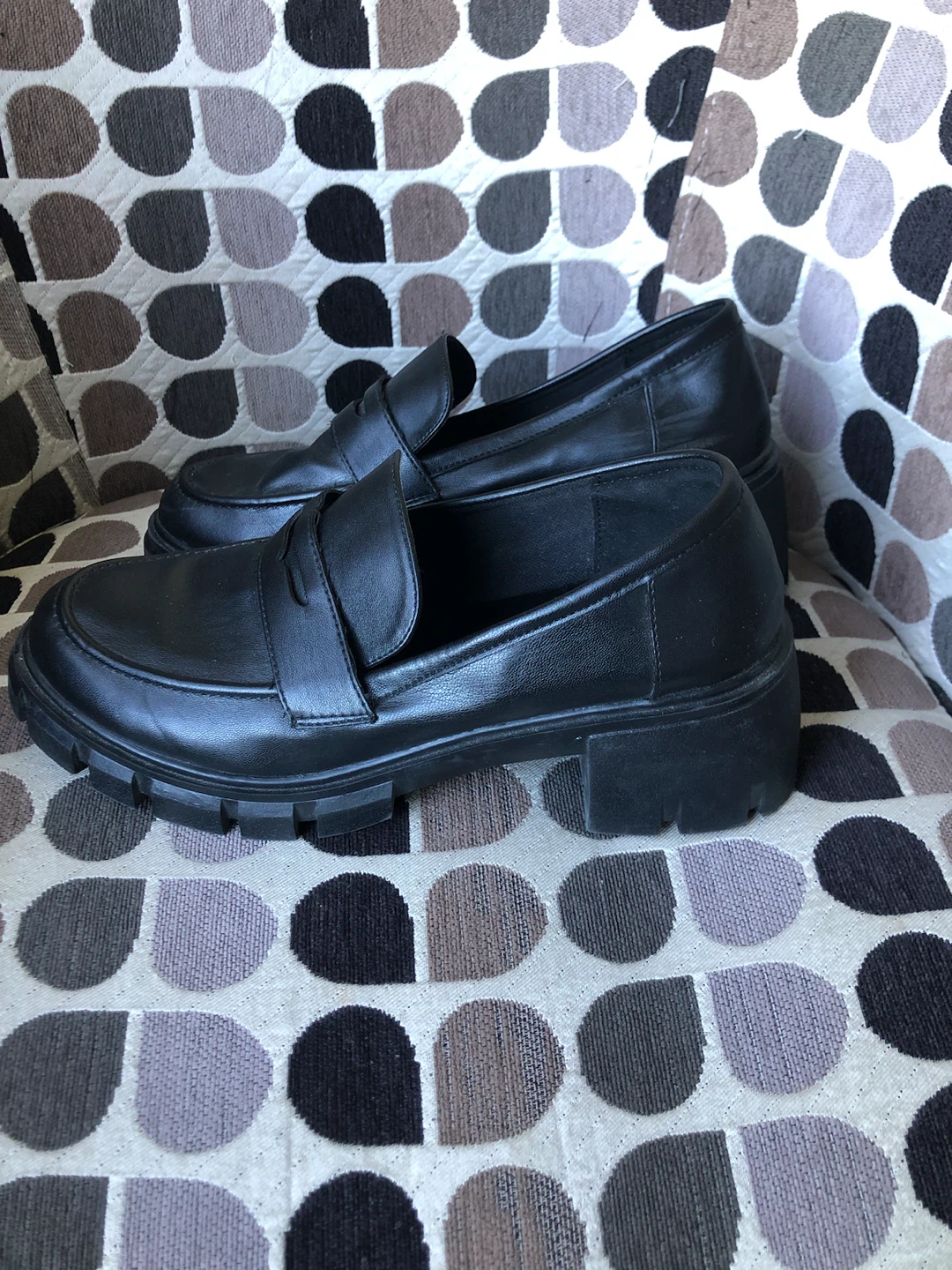 Black Loafers Size 10M