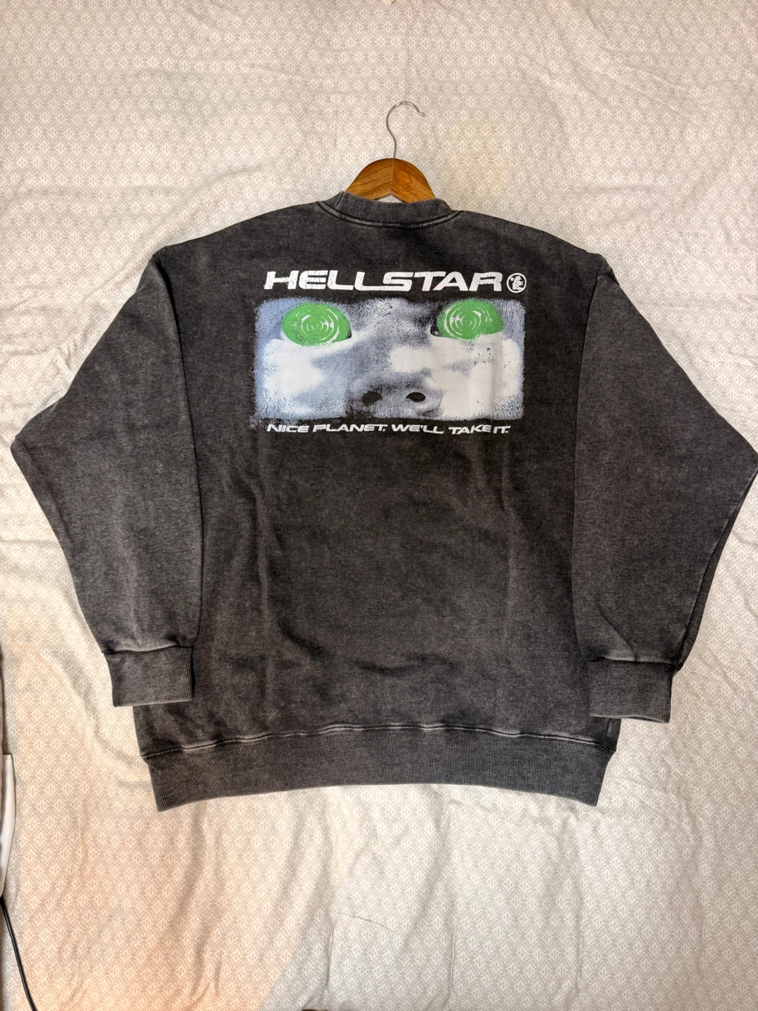 Hellstar Attacks Crewneck Sweatshirt - photo 2
