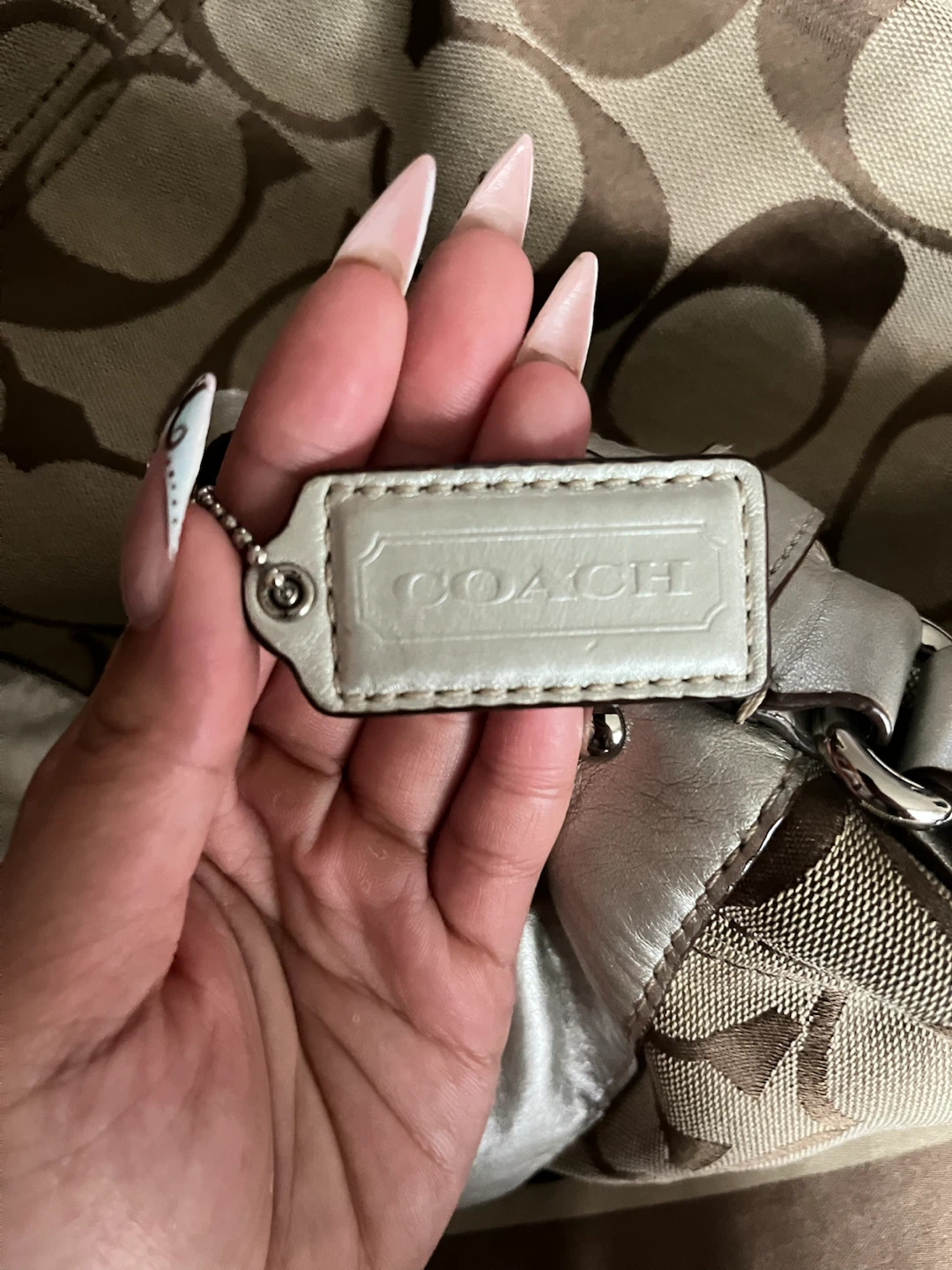 Y2K Coach Signature C Monogram Hobo Bag - photo 5