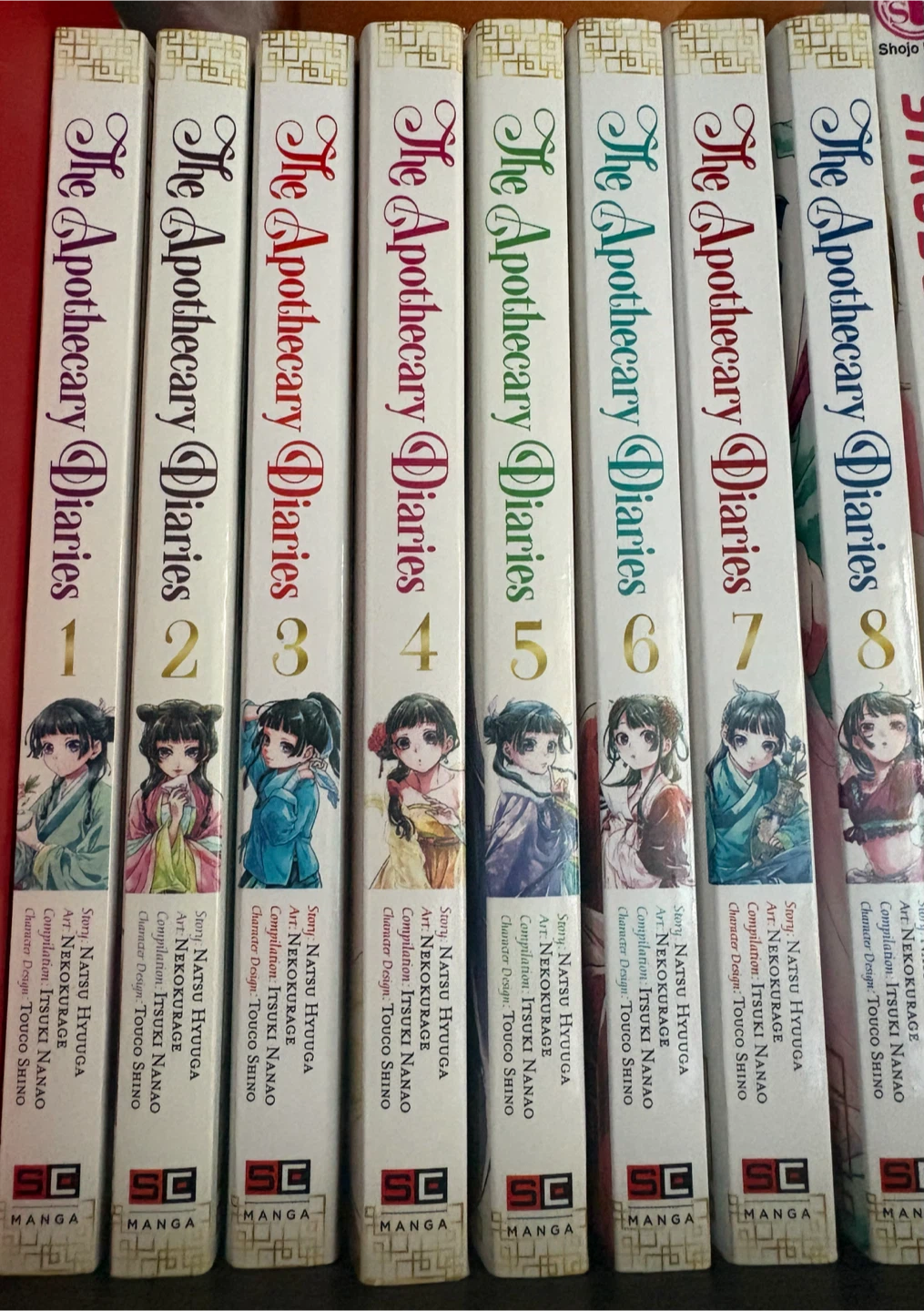 Apothecary Diaries Vol 1-8