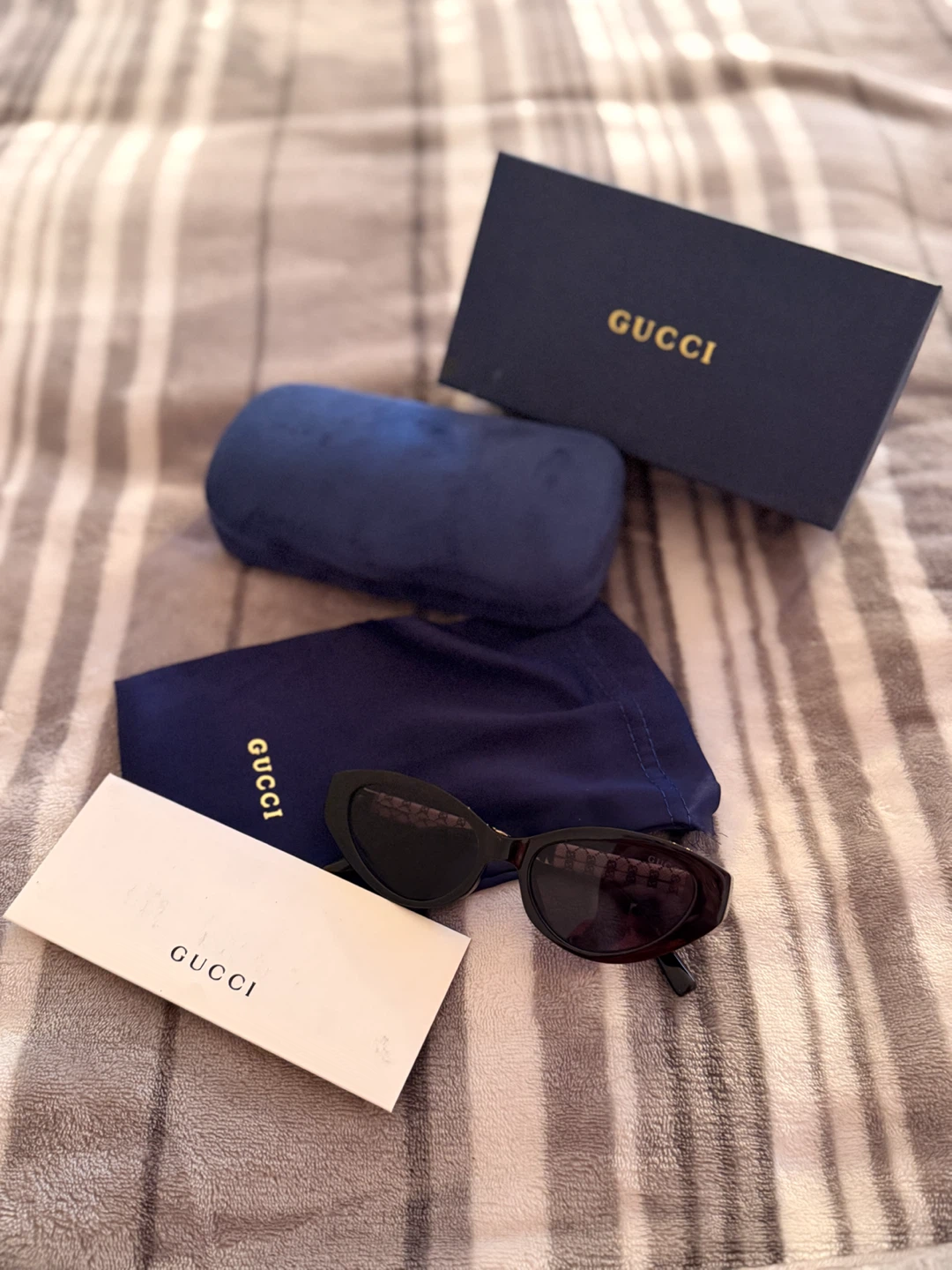 Gucci Sunglasses with GG Pattern