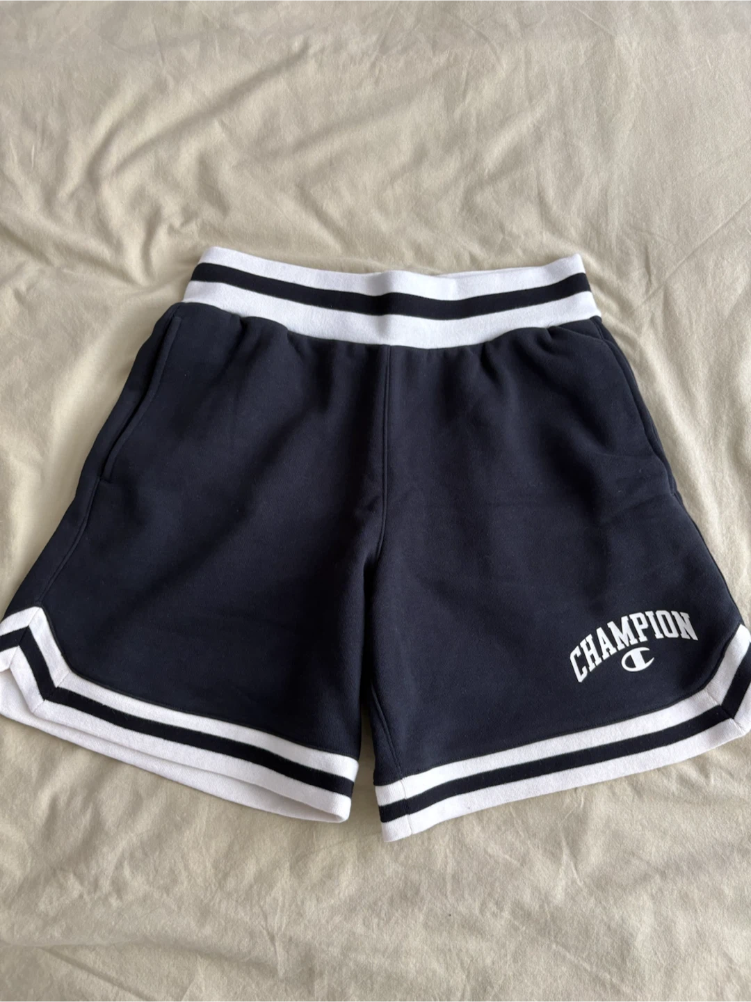 Champion Reverse Weave Navy Shorts