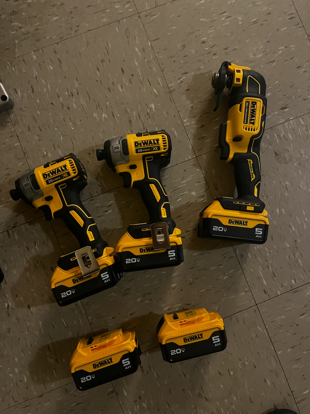 DeWalt 20V MAX XR Cordless Tools Set