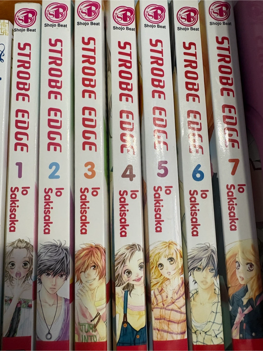 Strobe Edge Manga Volumes 1-7