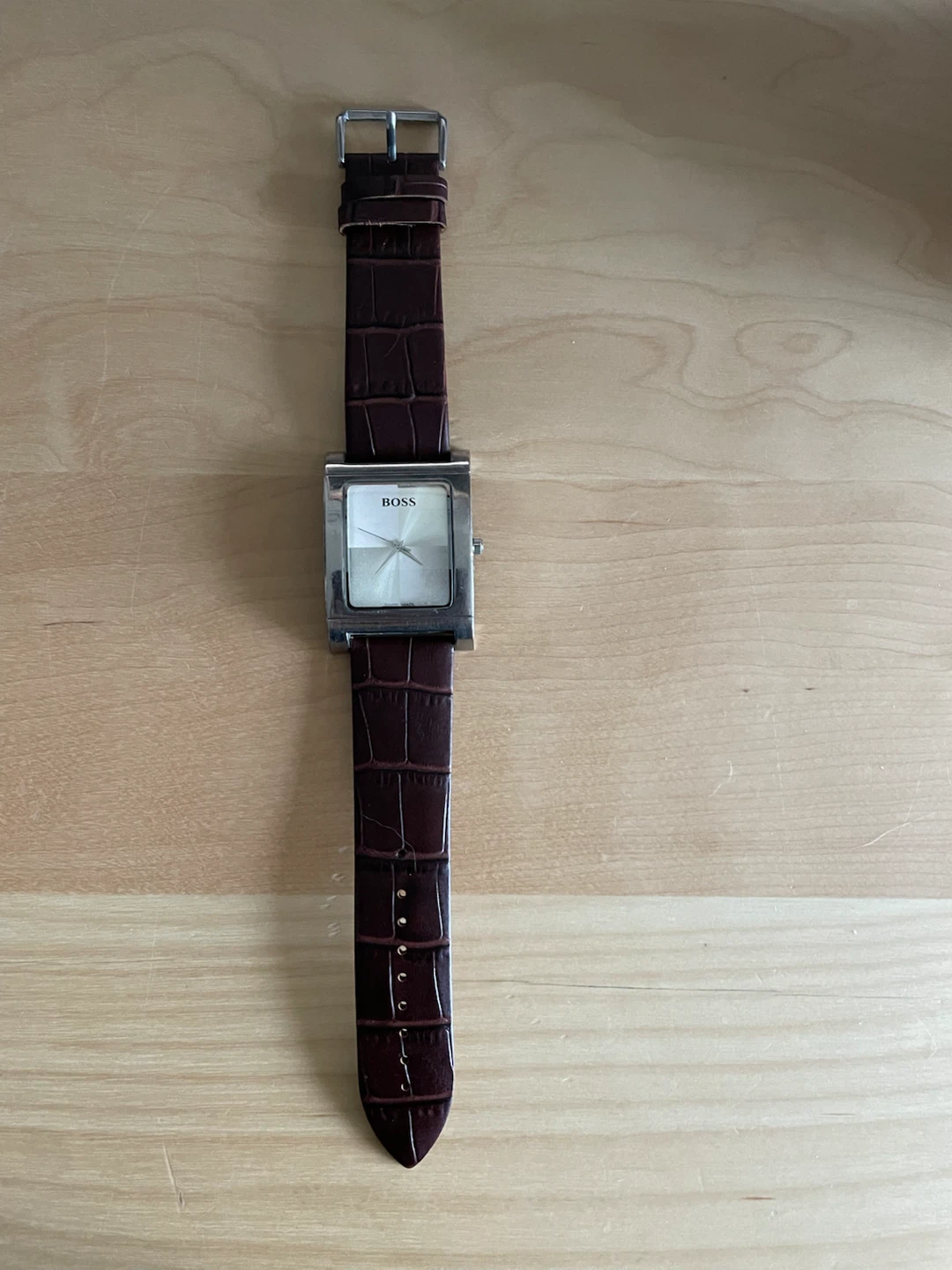 BOSS Square Face Dress Watch