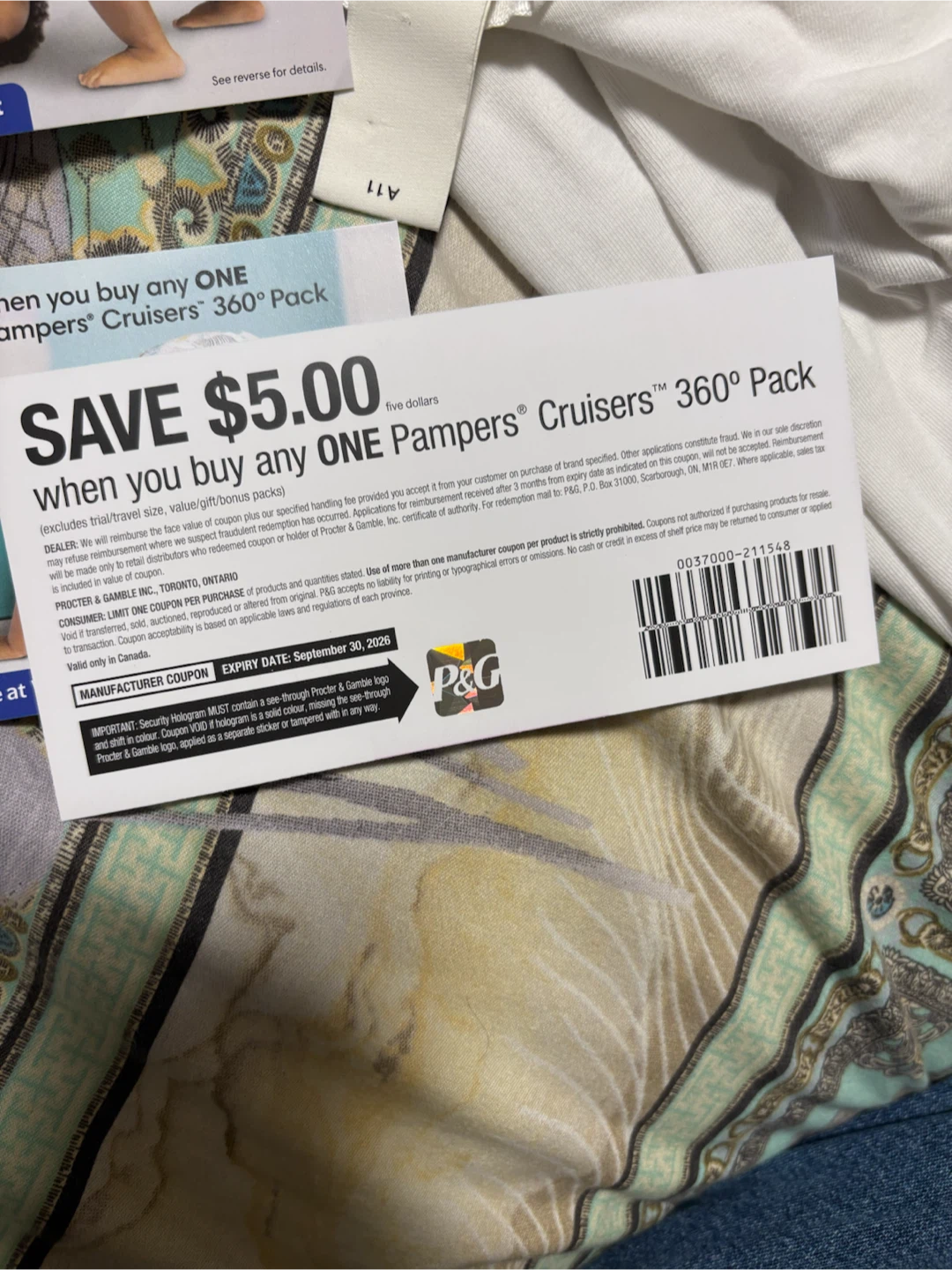 $5.00 off Pampers Cruisers 360° Pack Coupon