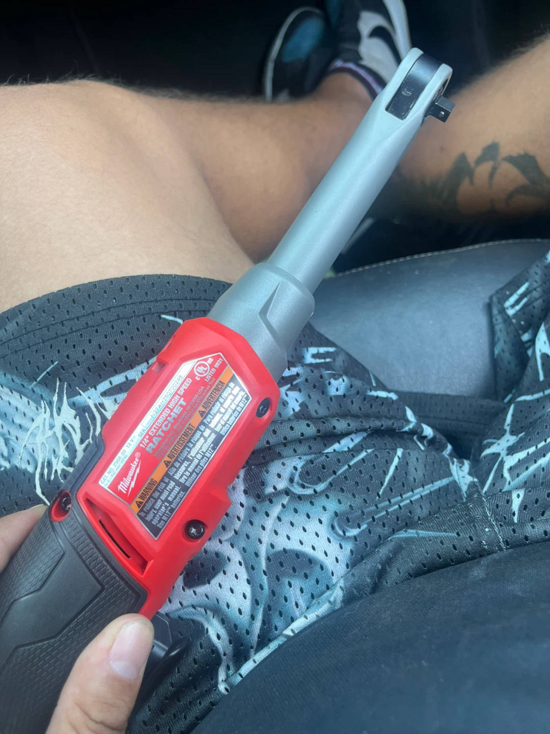 Milwaukee 1/4" Extended High Speed Ratchet - photo 3