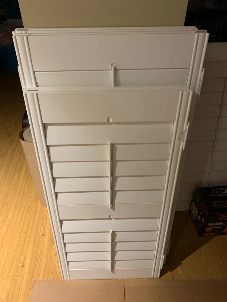 White Interior Shutters - photo 2
