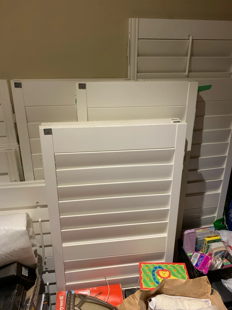 White Interior Shutters - photo 4