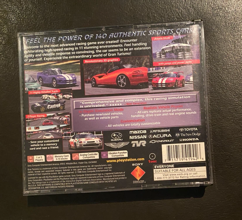 Gran Turismo Greatest Hits PS1 (CIB - photo 4