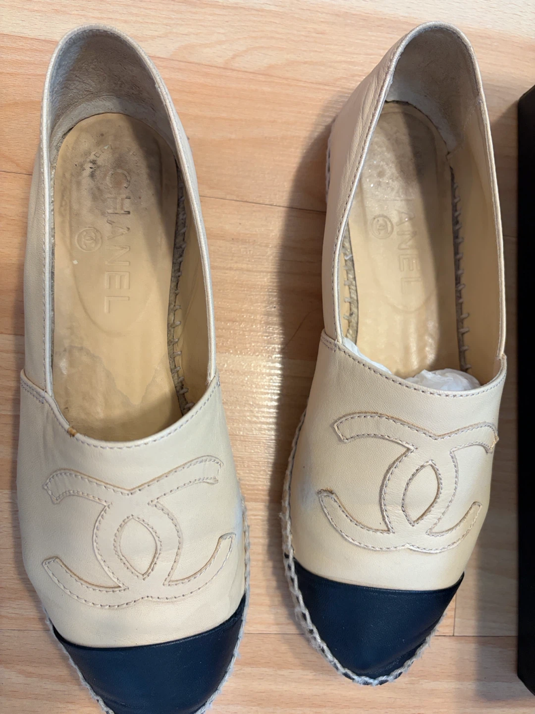 Chanel Espadrille Flats Size 40 - photo 2