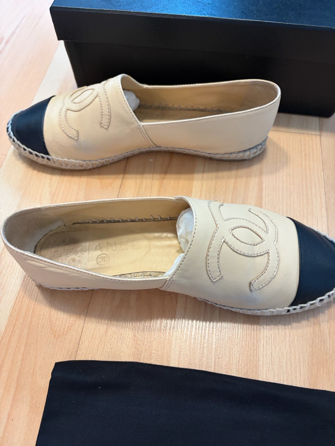 Chanel Espadrille Flats Size 40 - photo 5