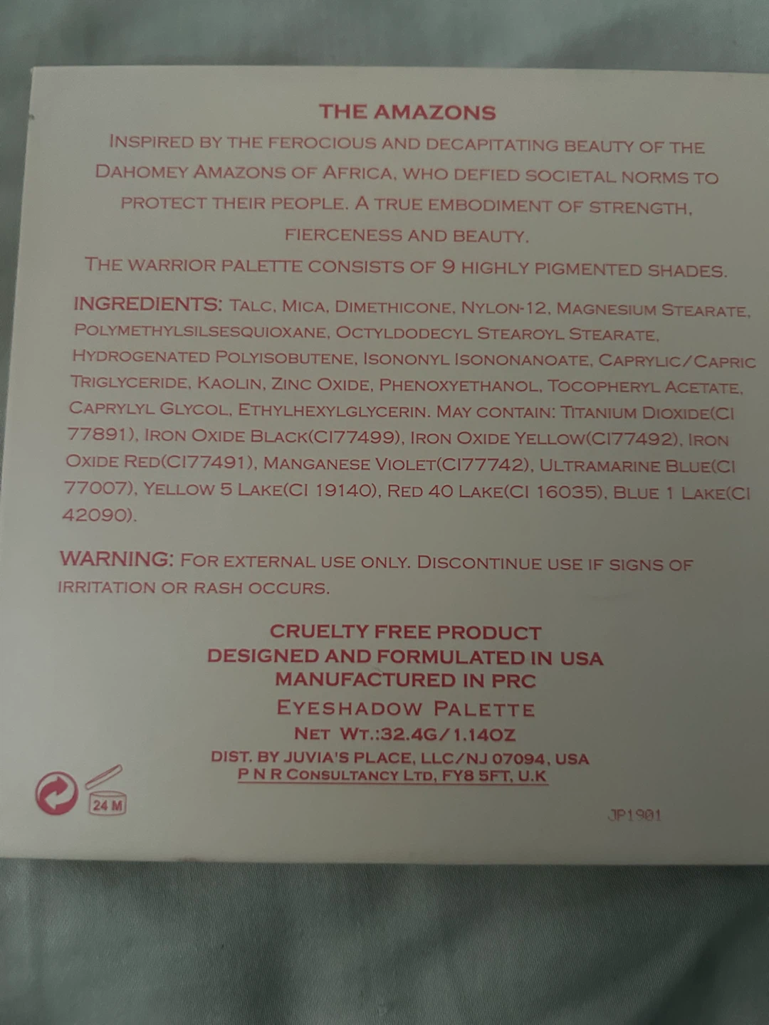 Juvia's Place The Warrior II Eyeshadow Palette - photo 3