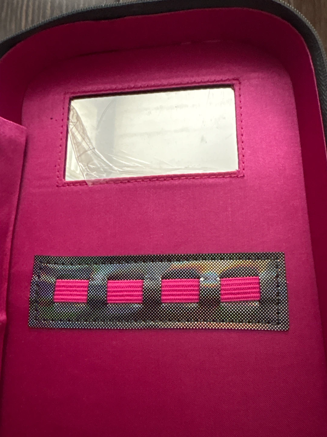 Holt Renfrew Holographic Makeup Travel Case - photo 3