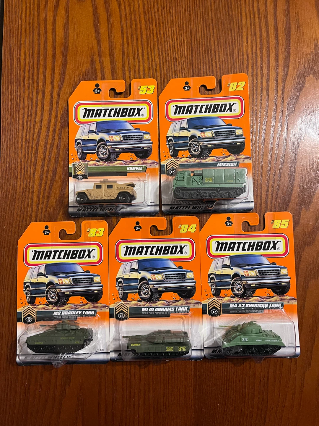 VINTAGE (1998-99)MATCHBOX VEHICLES (1:64 Scale diecast)