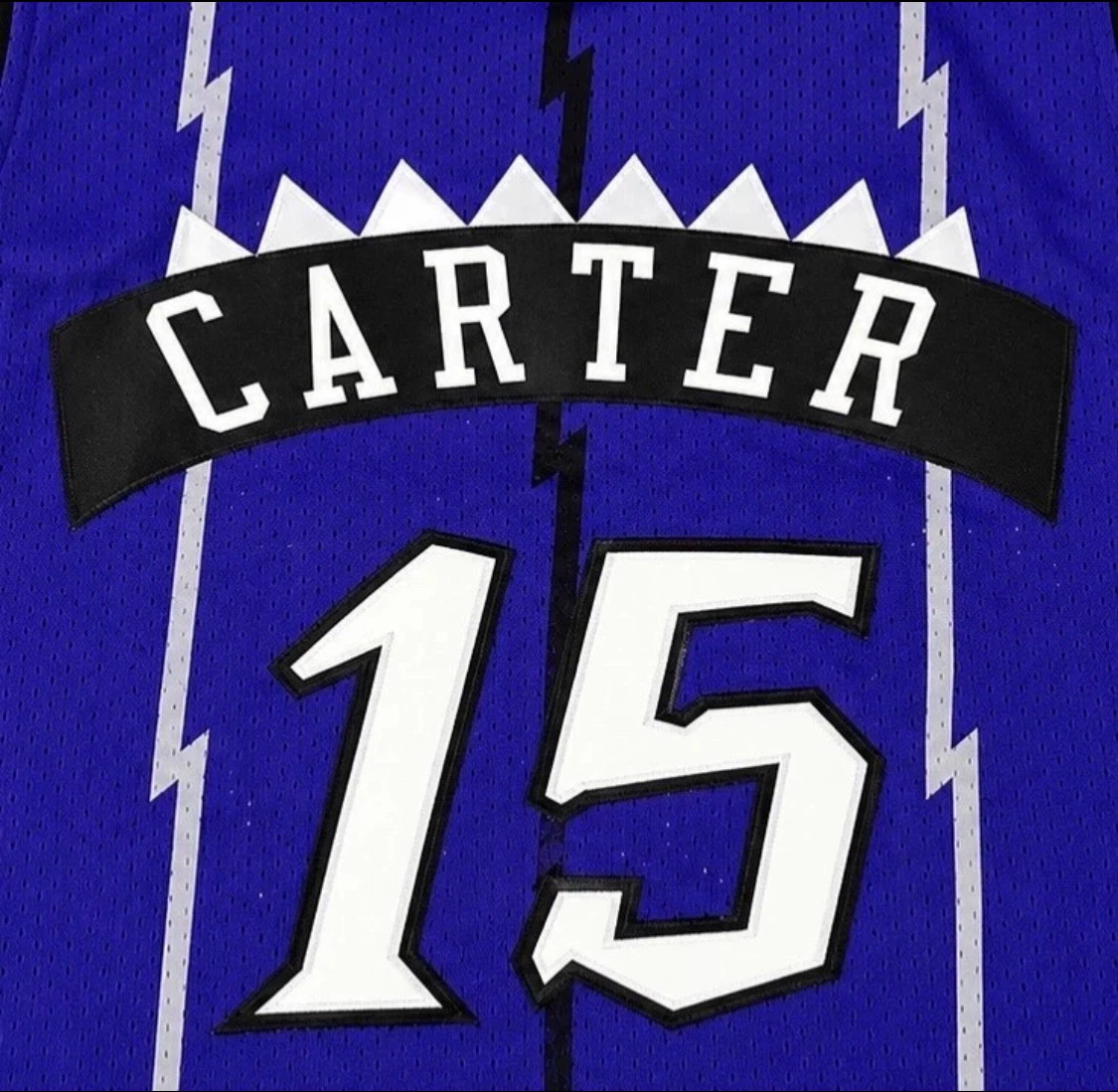 Toronto Raptors Jersey Vintage Carter#15 Size Large & Medium New - photo 4