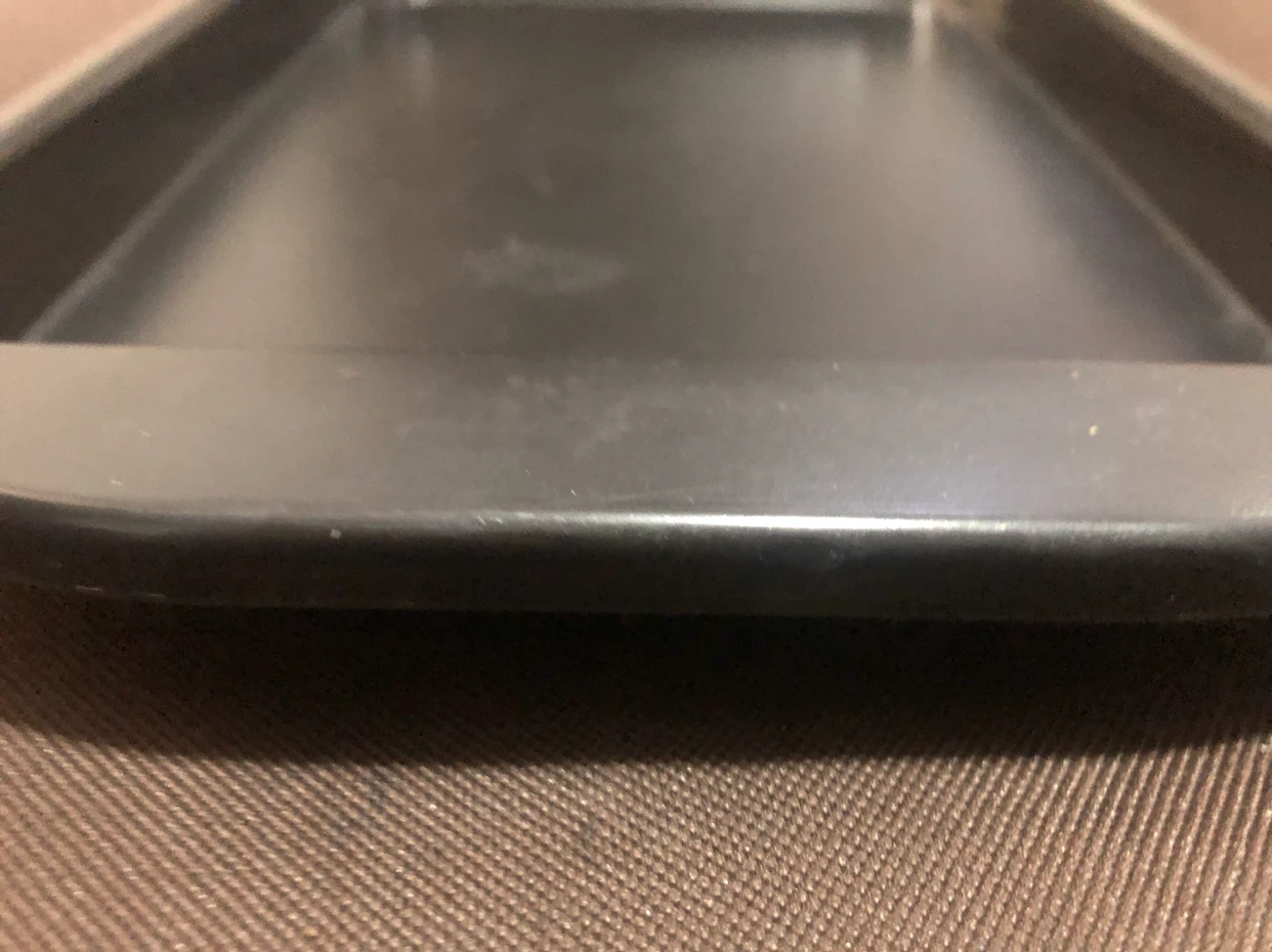 Black Plastic Serving Tray - photo 3