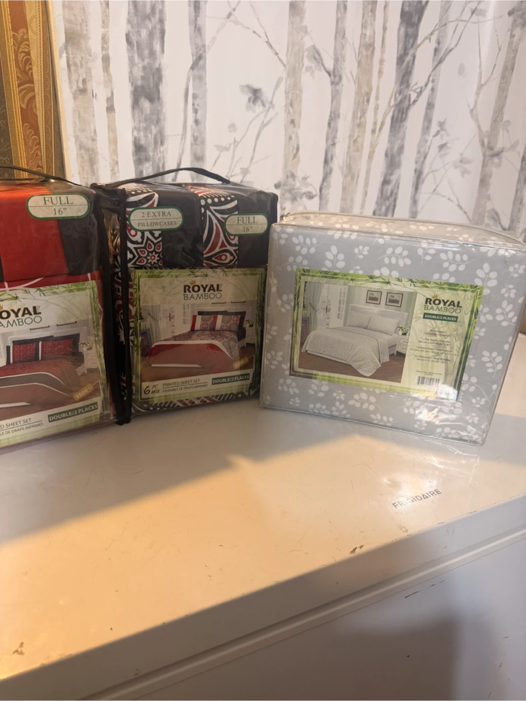 Royal Bamboo Printed Sheet Set - Full Size