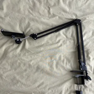 Adjustable Desk Mount Boom Arm with Phone Holder