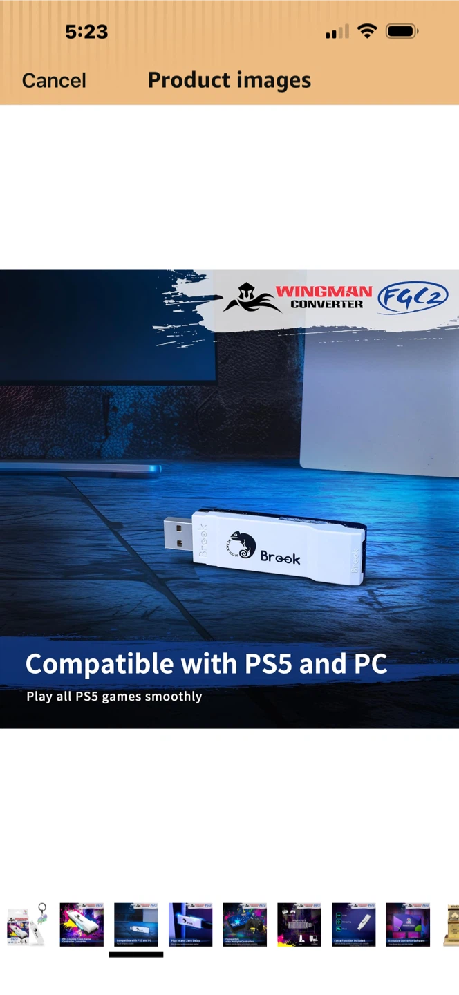 Brook Wingman FGC 2 Controller Adapter for PS5 & PC - photo 3