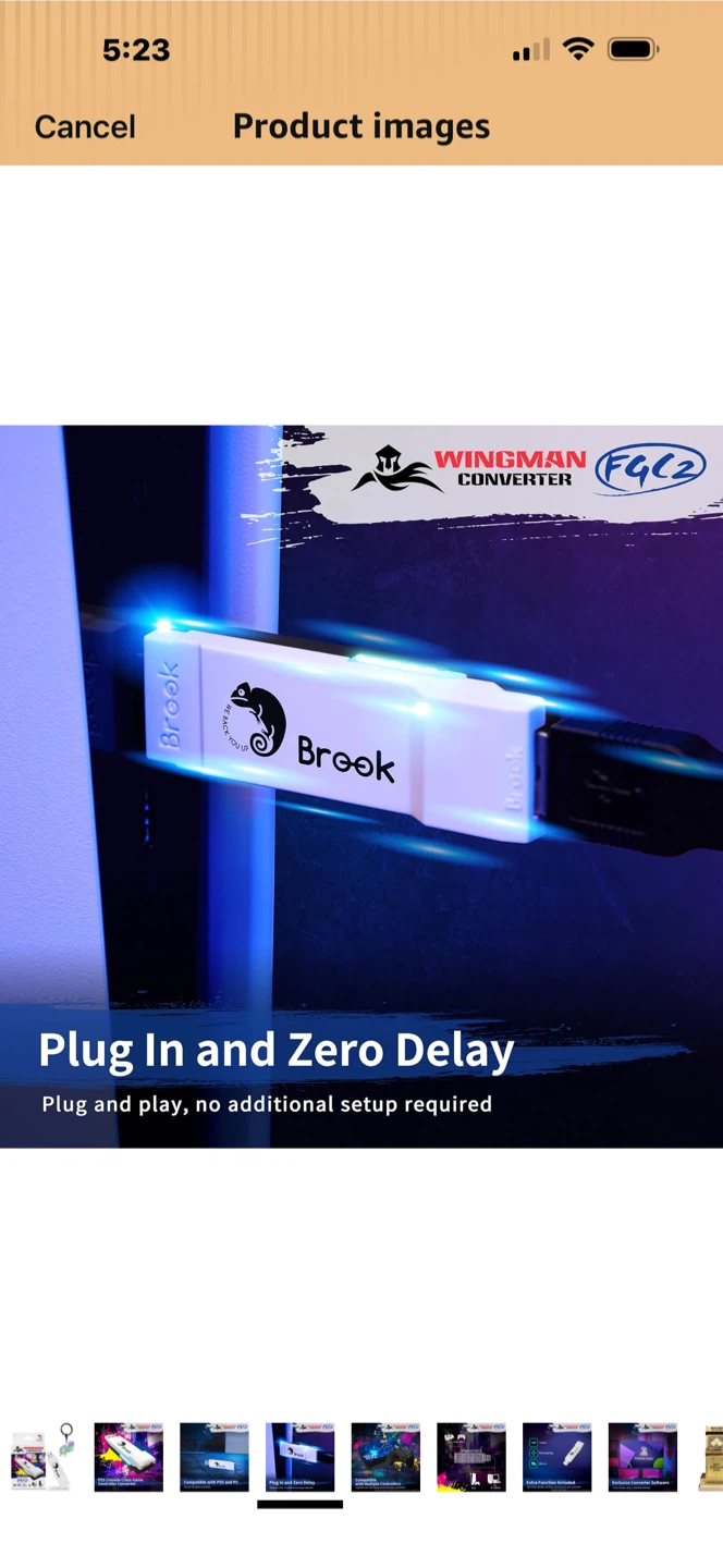 Brook Wingman FGC 2 Controller Adapter for PS5 & PC - photo 4