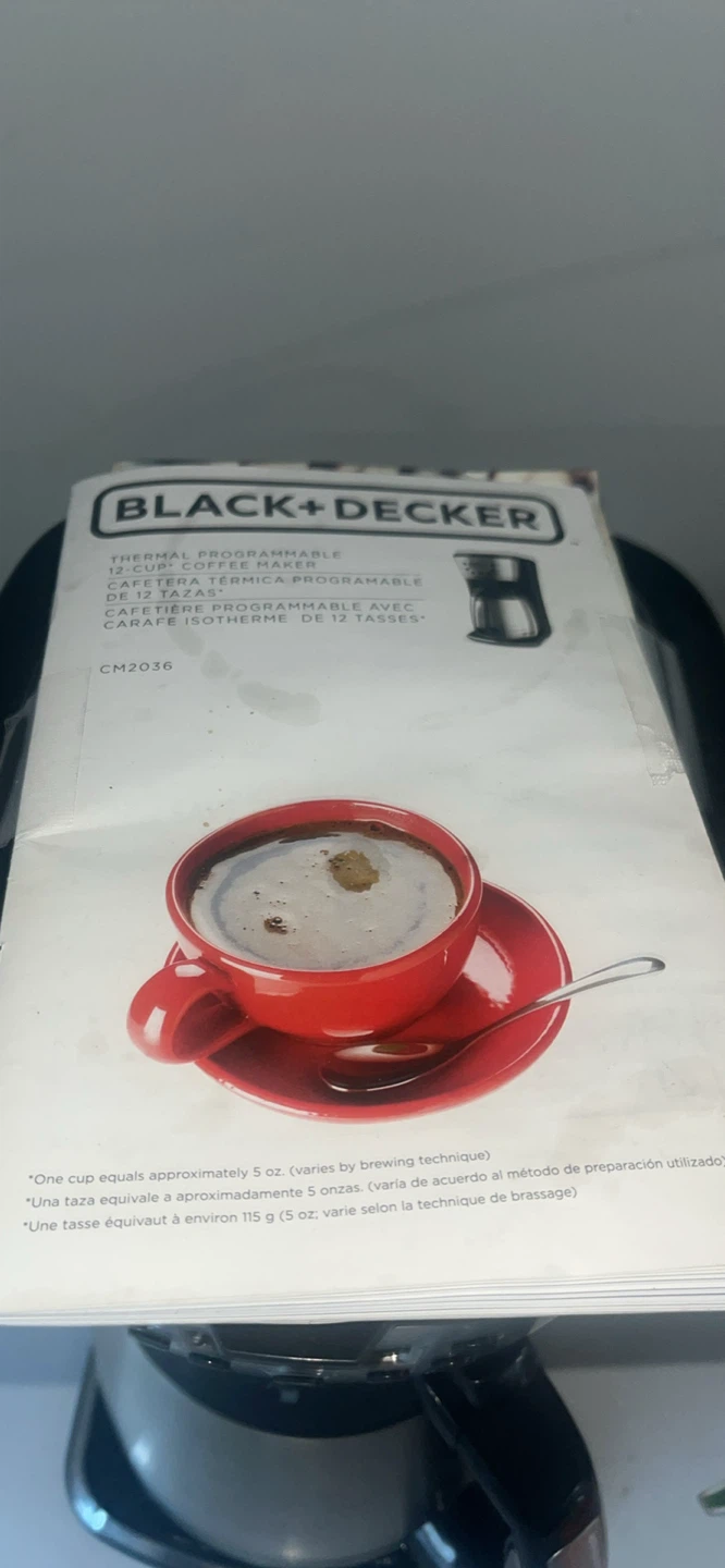 Black+Decker Thermal Programmable 12-Cup Coffee Maker - photo 5